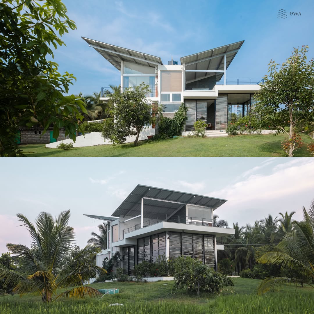 Modernist Steel Pavilion